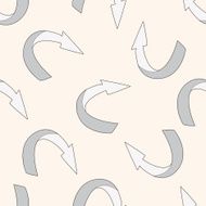 arrow cartoon seamless pattern background N19