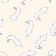 arrow cartoon seamless pattern background N21