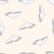 arrow cartoon seamless pattern background N29