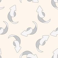 arrow cartoon seamless pattern background N30