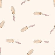 airplane cartoon seamless pattern background N19