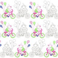 Bunny on a bike N2