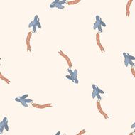 airplane cartoon seamless pattern background N23