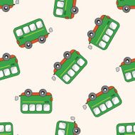 transportation car cartoon seamless pattern background N45