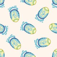 easter painting egg cartoon seamless pattern background N23