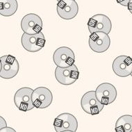 Computer-related desktop icon cartoon seamless pattern background N105