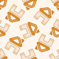 Computer-related desktop icon cartoon seamless pattern background N106