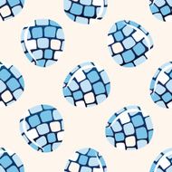 easter painting egg cartoon seamless pattern background N39