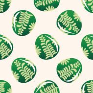 easter painting egg cartoon seamless pattern background N43