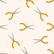 work tool wrench cartoon seamless pattern background N7