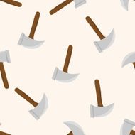 work tool hammer cartoon seamless pattern background N2