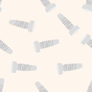 work tool screw cartoon seamless pattern background