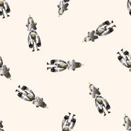 robot cartoon seamless pattern background N124