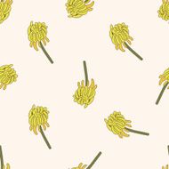 flower cartoon seamless pattern background N54