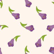 flower cartoon seamless pattern background N59
