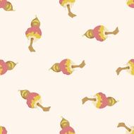 bizarre monster icon 10 cartoon seamless pattern background