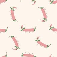 bizarre monster icon 10 cartoon seamless pattern background N3