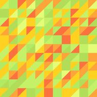 Geometric Abstract Green Seamless Pattern Colorful Background N3