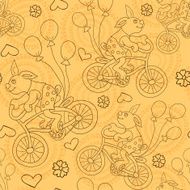 Bunny on a bike N4
