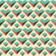 Abstract Retro Color Pattern