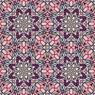 Seamless pattern with decorative ornament