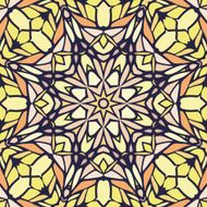 Seamless pattern with decorative ornament N4
