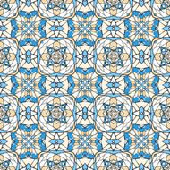 Seamless pattern with decorative ornament N14