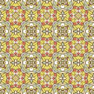 Seamless pattern with decorative ornament N19