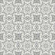 Seamless pattern with decorative ornament N24