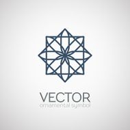 Vector geometric symbol N3