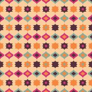 Seamless retro pattern geometrical texture background