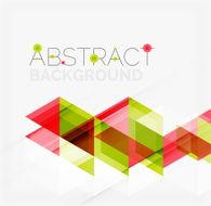 Abstract geometric background Modern overlapping triangles N579