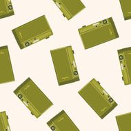 camera cartoon seamless pattern background N59