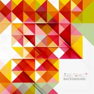 Abstract geometric background Modern overlapping triangles N581