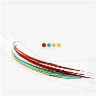 Red and blue color swirl concept N33