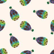 hot air ballon design cartoon seamless pattern background N4