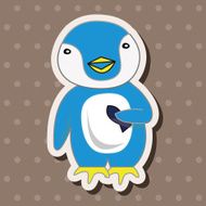 animal penguin cartoon theme elements N11