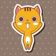 animal cat cartoon theme elements N22
