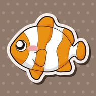 animal fish cartoon theme elements N10