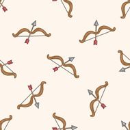 weapon cartoon seamless pattern background N15