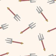 weapon cartoon seamless pattern background N17