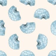 Building design house cartoon seamless pattern background N3