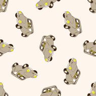 transportation car cartoon seamless pattern background N68