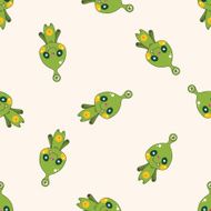 monster cartoon vecotr seamless pattern background N11
