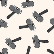 work tool hammer cartoon seamless pattern background N5