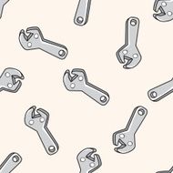 work tool pliers cartoon seamless pattern background N3