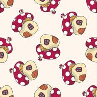 Building house cartoon seamless pattern background N66