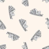 Building cartoon seamless pattern background N37
