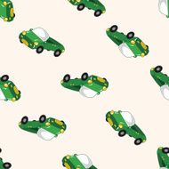 transportation car cartoon seamless pattern background N76