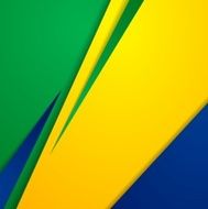bright abstract background in Brazilian colors N2